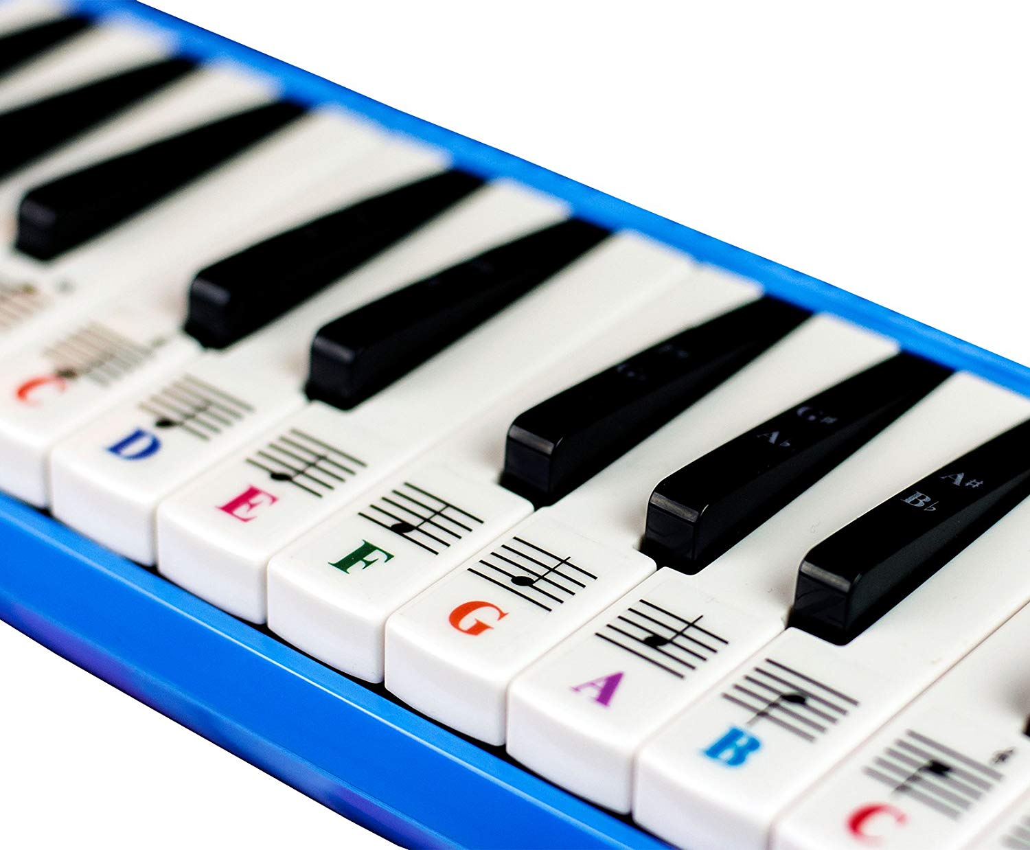 Piano Stickers for 32 Key Melodica-Transparent and ...
